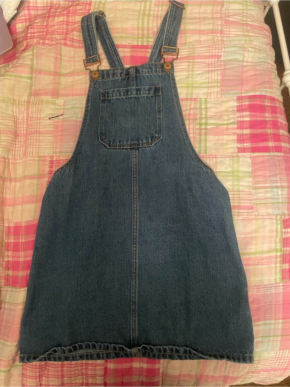 💙 Forever 21 Denim Overall Dress | Size S